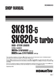 Komatsu SK820-5 turbo Skid Steer Loader Service Repair Manual (SN: 37BTF50003 and up)