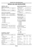 Nissan Forklift Internal Combustion F05 Series Service Repair Manual