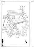 CLAAS XERION 3000 and 2500 TRACTOR Parts Catalogue Manual (SN: 03300011-03399999)