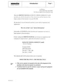 Komatsu PC3000-1 Hydraulic Mining Shovel Service Repair Manual (SN: 6171)