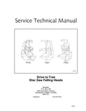 John Deere FD21 Heads Drive to Tree Disc Saw Heads Service Repair Manual (tmf381707)