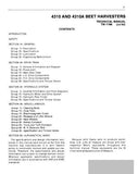 John Deere 4310A Beet Harvesters Service Repair Manual (tm1166)