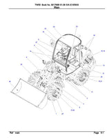 Takeuchi TW50 Wheel Loader Parts Catalogue Manual (SN: E105833 and up)