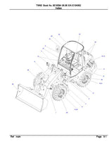 Takeuchi TW60 Wheel Loader Parts Catalogue Manual (SN: E104062 and up)