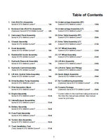 Terex Posi-Track PT 100 Track Loader Master Parts Catalogue Manual