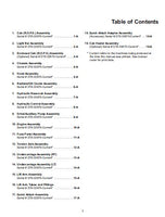 Terex Posi-Track PT30 Track Loader Parts Catalogue Manual