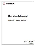 Terex Posi-Track PT-70 Track Loader Service Repair Manual