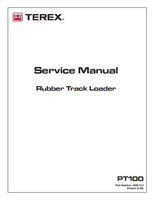 Terex Posi-Track PT-100 Track Loader Service Repair Manual