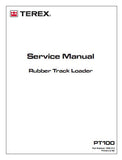 Terex Posi-Track PT-100 Track Loader Service Repair Manual