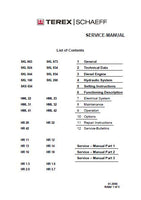 Terex Schaeff SKS 634 SKS634 Wheel Loader Service Repair Manual