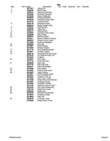 Takeuchi TW50 Wheel Loader Parts Catalogue Manual (SN: E104063 and up)