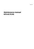 Still Fork Truck Forklift R70-70 Series Service Repair Manual
