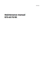 Still Fork Truck Forklift R70-80 Series Service Repair Manual