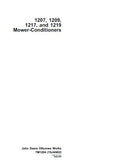 John Deere 1209 Mower-Conditioners Service Repair Manual (tm1284)