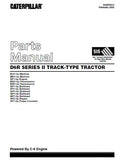 Caterpillar Cat D6R Series II Track-Type Tractor Parts Catalogue Manual