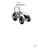 Kubota MX5100H Tractor Parts Catalogue Manual