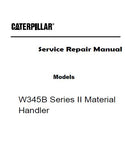 Caterpillar Cat W345B Series II Material Handler (Prefix ANJ) Service Repair Manual (ANJ00001 and up)