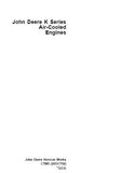 John Deere K Series Air-Cooled Engines Service Repair Manual