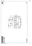 CLAAS CHALLENGER 55-35 RC99 TRACTOR Parts Catalogue Manual (SN: 79202200-79299999)