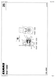 CLAAS CHALLENGER 75 E TRACTOR Parts Catalogue Manual (SN: 79500001-79599999)