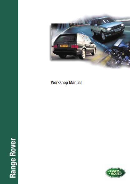 1989 LAND ROVER RANGE ROVER CLASSIC Service Repair Manual