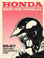 1985 Honda TRX250 Fourtrax Service Repair Manual