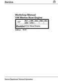 Volkswagen SDI 2.5L 75-5 Diesel Marine Engine Service Repair Manual