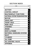 Toyota 5FBCU18 Forklift Service Repair Manual