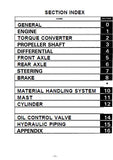 Toyota 5FD60 Forklift Service Repair Manual
