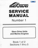 MERCURY MERCRUISER MC90 STERN DRIVE UNITS AND MARINE ENGINE (1963-1973) Service Repair Manual SN：ALL