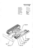 Takeuchi TB68 Compact Excavator Parts Catalogue Manual