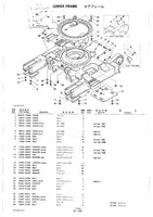 Takeuchi TB68 Compact Excavator Parts Catalogue Manual