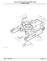 Takeuchi TB070 Compact Excavator Parts Catalogue Manual (SN: 1703004-1705487)