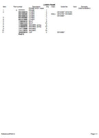 Takeuchi TB125 Compact Excavator Parts Catalogue Manual (SN: 12510010 and up)
