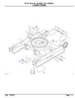 Takeuchi TB175 Compact Excavator Parts Catalogue Manual (SN: 17530001 and up)