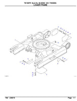 Takeuchi TB180FR Hydraulic Excavator Parts Catalogue Manual (SN: 17830004 and up)