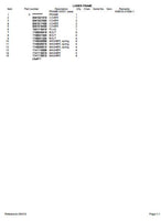 Takeuchi TB180FR Hydraulic Excavator Parts Catalogue Manual (SN: 17830004 and up)