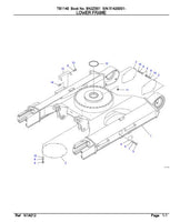 Takeuchi TB1140 Hydraulic Excavator Parts Catalogue Manual (SN: 51420001 and up)