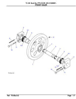 Takeuchi TL126 Crawler Loader Parts Catalogue Manual (SN: 21260001 and up)