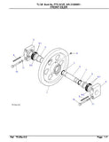Takeuchi TL126 Crawler Loader Parts Catalogue Manual (SN: 21260001 and up)