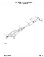 Takeuchi TL126 Crawler Loader Parts Catalogue Manual (SN: 21260001 and up)
