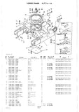 Takeuchi TB25 Compact Excavator Parts Catalogue Manual