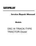 Caterpillar Cat D5C III TRACK-TYPE TRACTOR Dozer Bulldozer (Prefix 9DL) Service Repair Manual (9DL02550-02569)