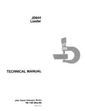 John Deere JD844 Loader Service Repair Manual (tm1189)