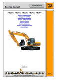 JCB JS210 TRACKED EXCAVATOR Service Repair Manual SN（1018001 to 1019999, 1202500 to 1203999, 1701500 to 1702499）