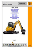 JCB 8065 MIDI EXCAVATOR Service Repair Manual SN（1537500 to 1538999）