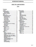 Husqvarna ZTH 5223 mower Service Repair Manual