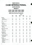 Case IH Case International (David Brown) 1190 Tractor Service Repair Manual