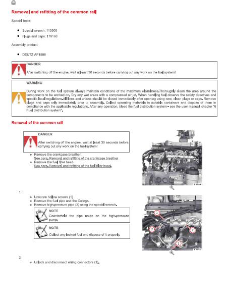SAME iron 160 hi-line dcr 4v tier 3 TRACTOR Service Repair Manual