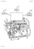 CLAAS CERES 340-310 X TRACTOR Parts Catalogue Manual (SN: CT22F0981-CT22F1583)